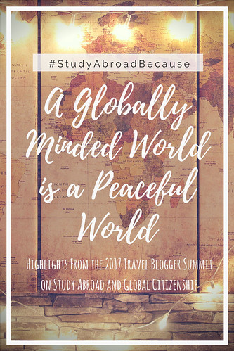 #StudyAbroadBecause A Globally Minded World is a Peaceful World