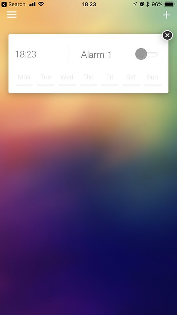 Homey iOS App - Alarms
