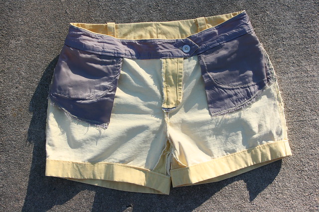 Thurlow Shorts in Tinted Denim