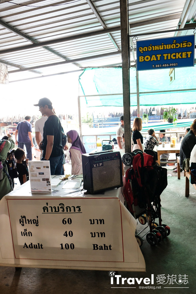 曼谷景点推荐 空叻玛荣水上市场Khlong Lat Mayom Floating Market (44)