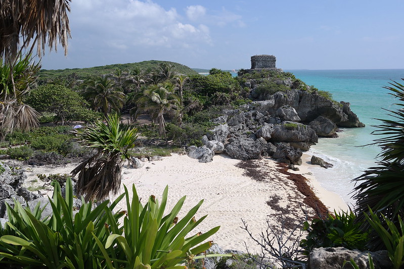 De playas, cenotes y ruinas mayas de rebote - Blogs de Mexico - TULUM, PLAYA PARAÍSO, GRAN CENOTE Y COBÁ (6)