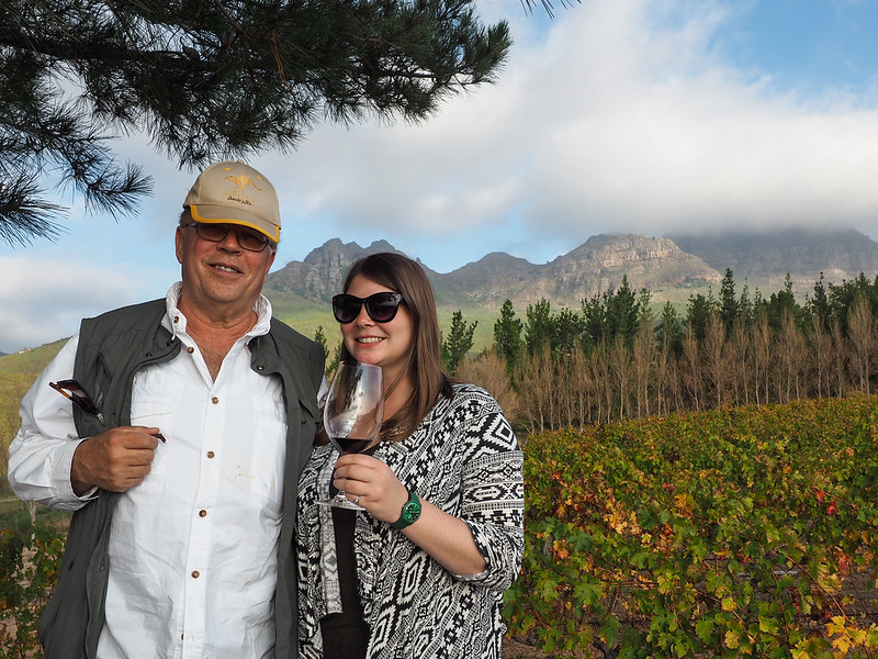 Amanda and Dad in South Africa