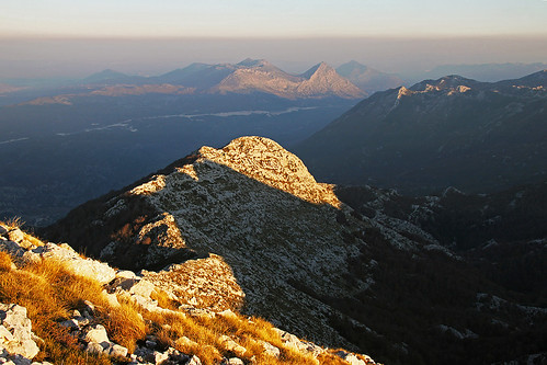 hrvatska croatia biokovo mountain landscape travel evening svetijure panorama dinarides