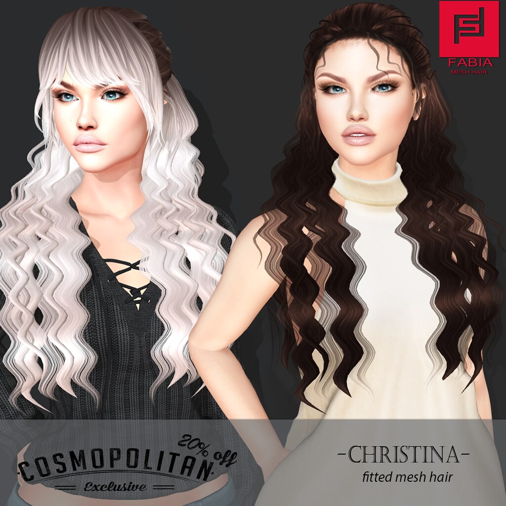 -FABIA- Mesh Hair   <Christina> - TeleportHub.com Live!