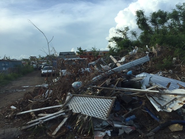 The Salvation Army responds to Storm Irma damage in Sint Maarten