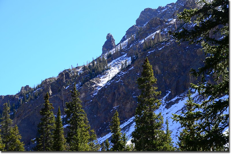 Buffalo Mountain slope from Gore Range Trail 2