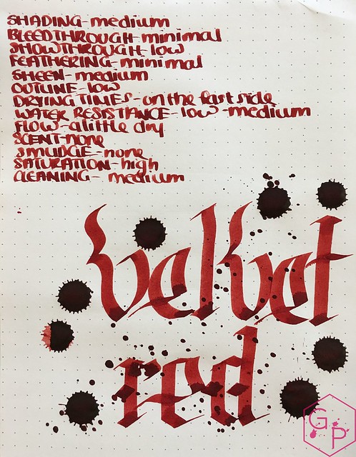 Ink Shot Review @Montblanc_World William Shakespeare Velvet Red @couronneducomte 8