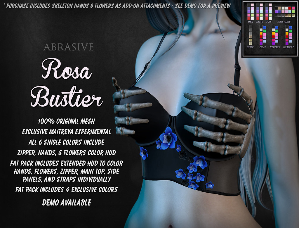 Rosa Bustier @ Dark Style Fair 5 - TeleportHub.com Live!