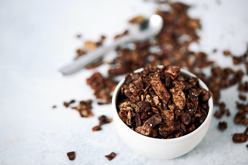 Chocolate Coffee Keto Granola {Grain-free, gluten-free, paleo}