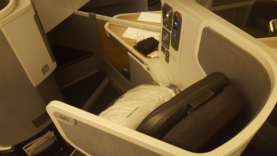 American Airlines B777-300ER Business Class review