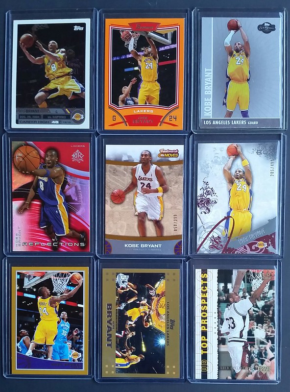 FS: Kobe Bryant Low End Serial #'ed Card Lot (UD/ULTIMATE/TOPPS 