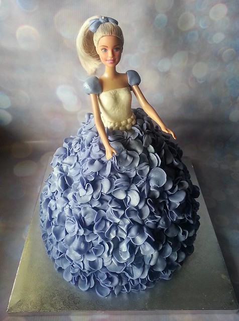 Barbie Doll Birthday Cake by Lucia P Miranda of Home Sweet Paradise cakes and pastries