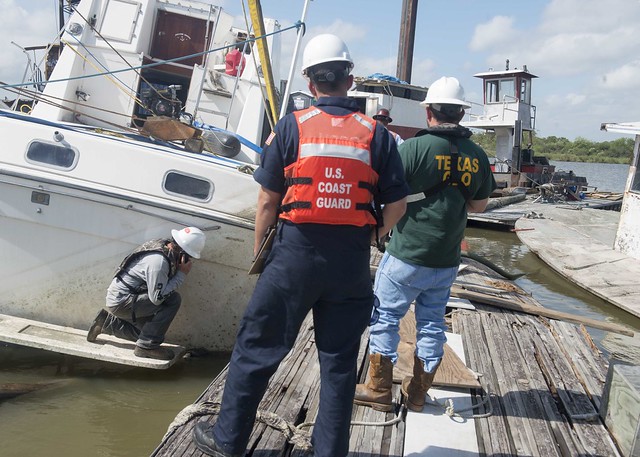 Vessel recovery efforts continue in Galveston County