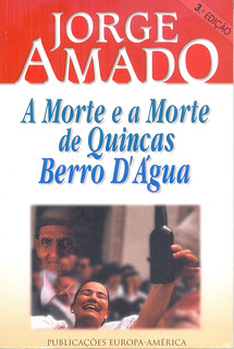 Capa de A morte e a morte de Quincas Berro Dágua, de Jorge Amado.