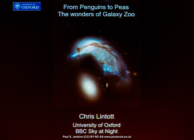 From Penguins to Peas : The Wonders of Galaxy Zoo - with Chris Lintott at Winchester Skeptics, 31 August 2017