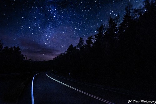 newhampshire whitemountain astrophotography nightlandscape mountains eastcoast nikond3200 nationalpark forest night highway highway93
