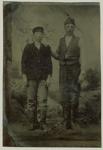 Tintype two men