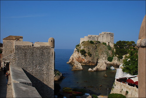 2017 dubrovnik croacia croatia castillo fortaleza fortress mar sea costa agua water castle patrimoniodelahumanidad worldheritage whl0095 europe