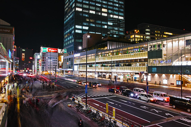 Shinjuku terrific traffic（Sigma DP1 Merrill）