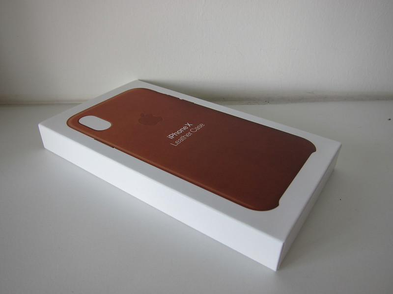 Apple iPhone X Leather Case - Box