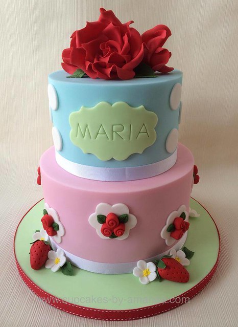 Cath Kidston Style Cake from Cakes by Amanda Hill