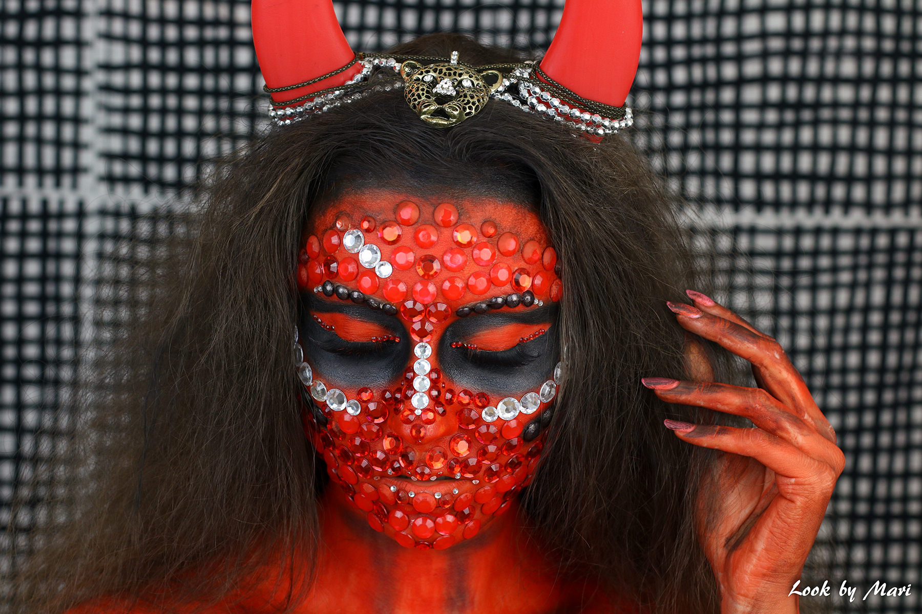 5 halloween piru meikki tutoriaali ideat inspiraatio inspo blogi video punainen