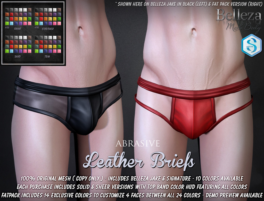 Leather Briefs @ Men’s Only Monthly October
