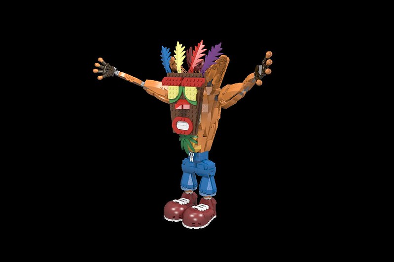 [LEGO Ideas]: Crash Bandicoot 37123361853_1af5156ccc_c