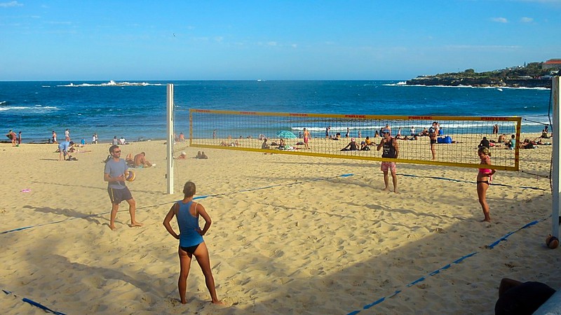 Busy Chaotic Coogee Beach Sydney