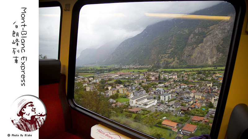 chamonix,Mont-Blanc Express,Martigny,白朗峰特快車,Le Châtelard-Frontière @布雷克的出走旅行視界