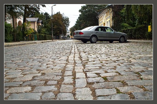 street romania botosani pavement