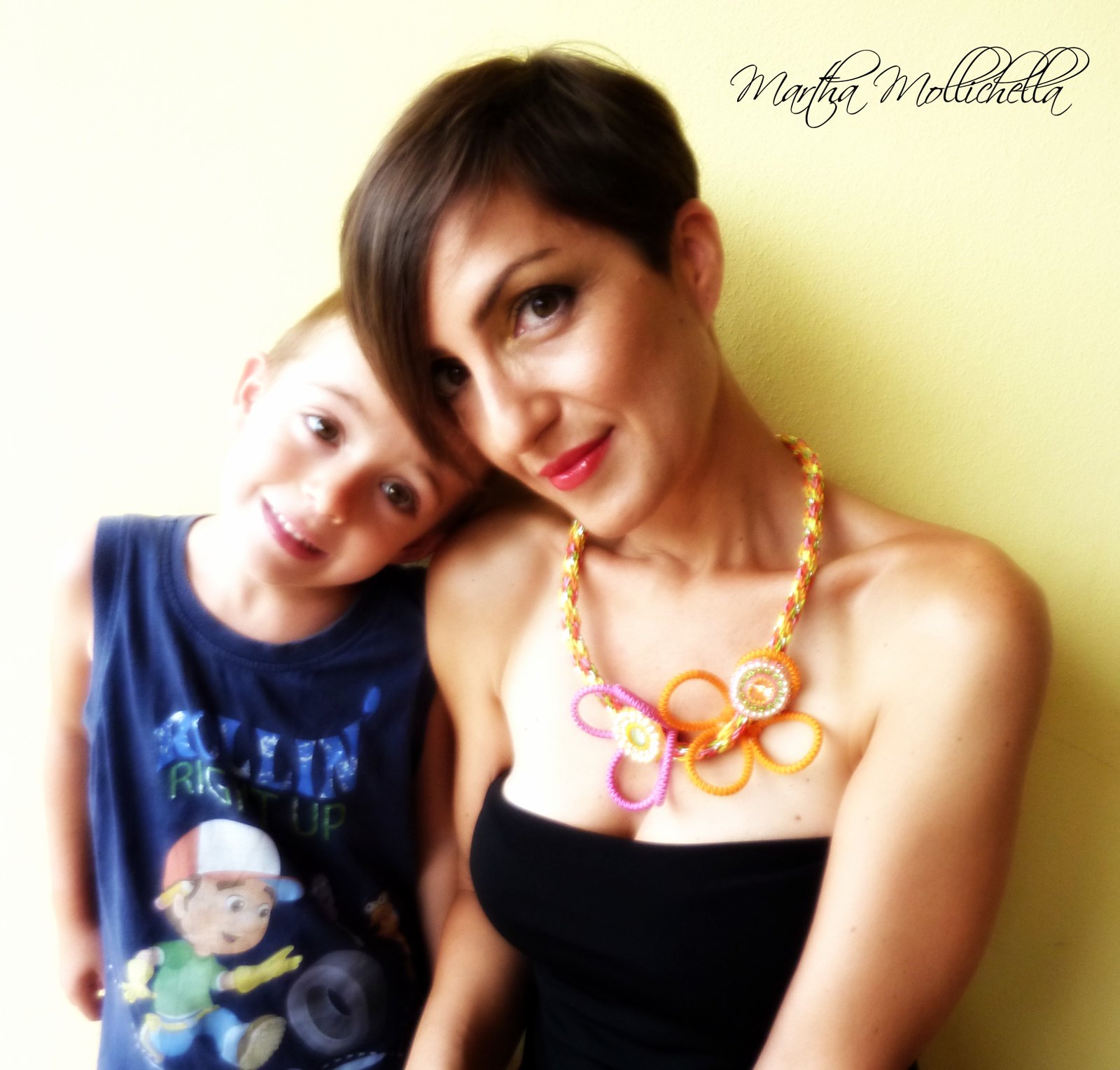 Martha Mollichella Handmade Jewelry family about face to face