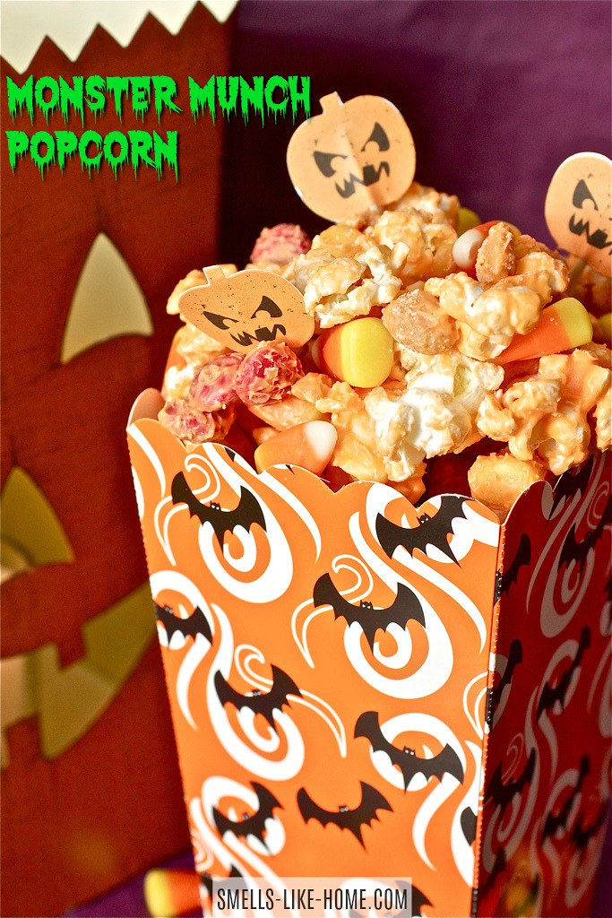 Monster Munch (Halloween Popcorn Mix) - Smells Like Home