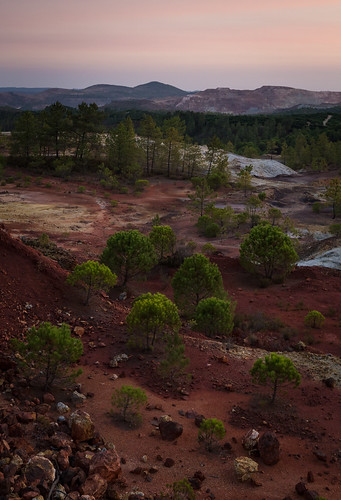 landscape mining history sunset mars spain huelva españa mineria riotinto paisaje