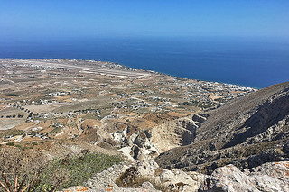 Santorini - Ilia view east