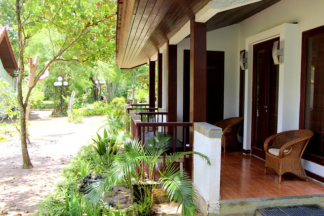 Harris Resort Waterfront Batam: Back porch of Cabana Rooms