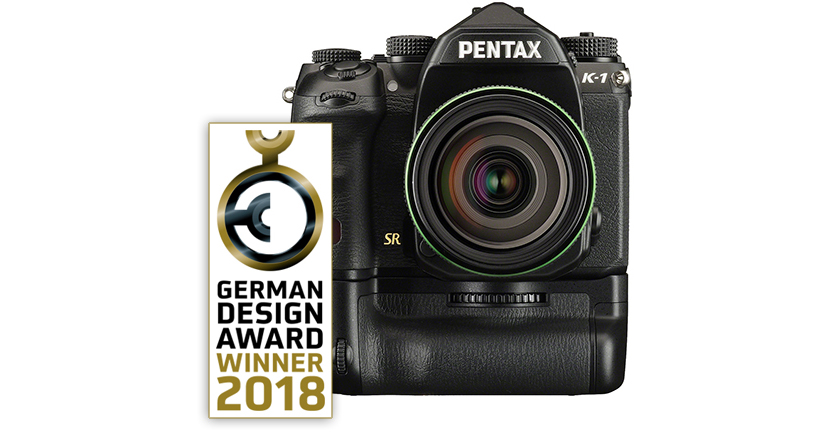 German Design Award Winner 2018 PENTAX K-1
