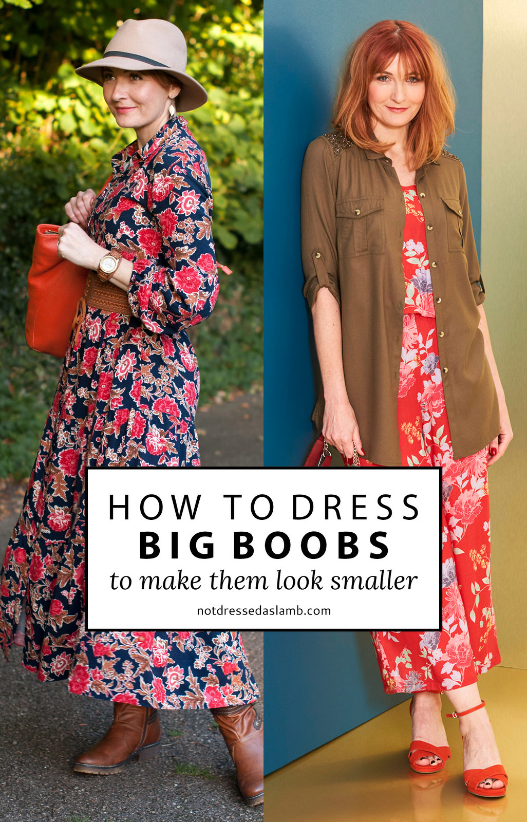 How to Dress Big Boobs to Make Them Look Smaller | Not Dressed As Lamb, over 40 style