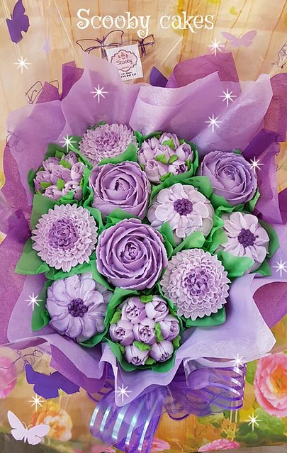 Cupcake Bouquet by Alison Outhwaite