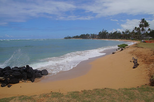 268 Strand bij Kapaa Beach Park