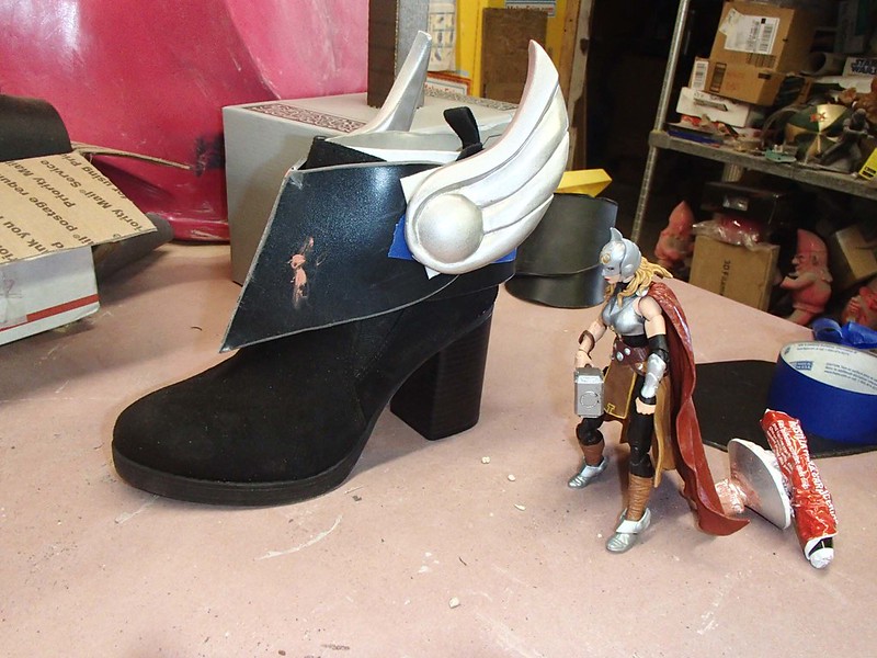 Ankle Armor Roughed Out