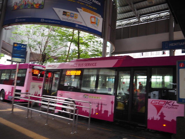 PA134707 無料バス「GO KL BUS」 マレーシア クアラルンプール ひめごと ヒメゴト