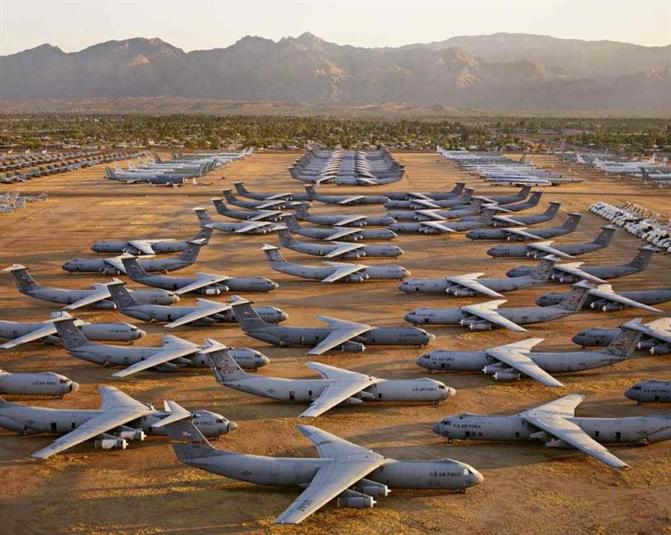 المرئية دبلوماسي حصن  بالصور.. مقبرة للطائرات الأمريكية وسط صحراء كاليفورنيا | الخليج أونلاين