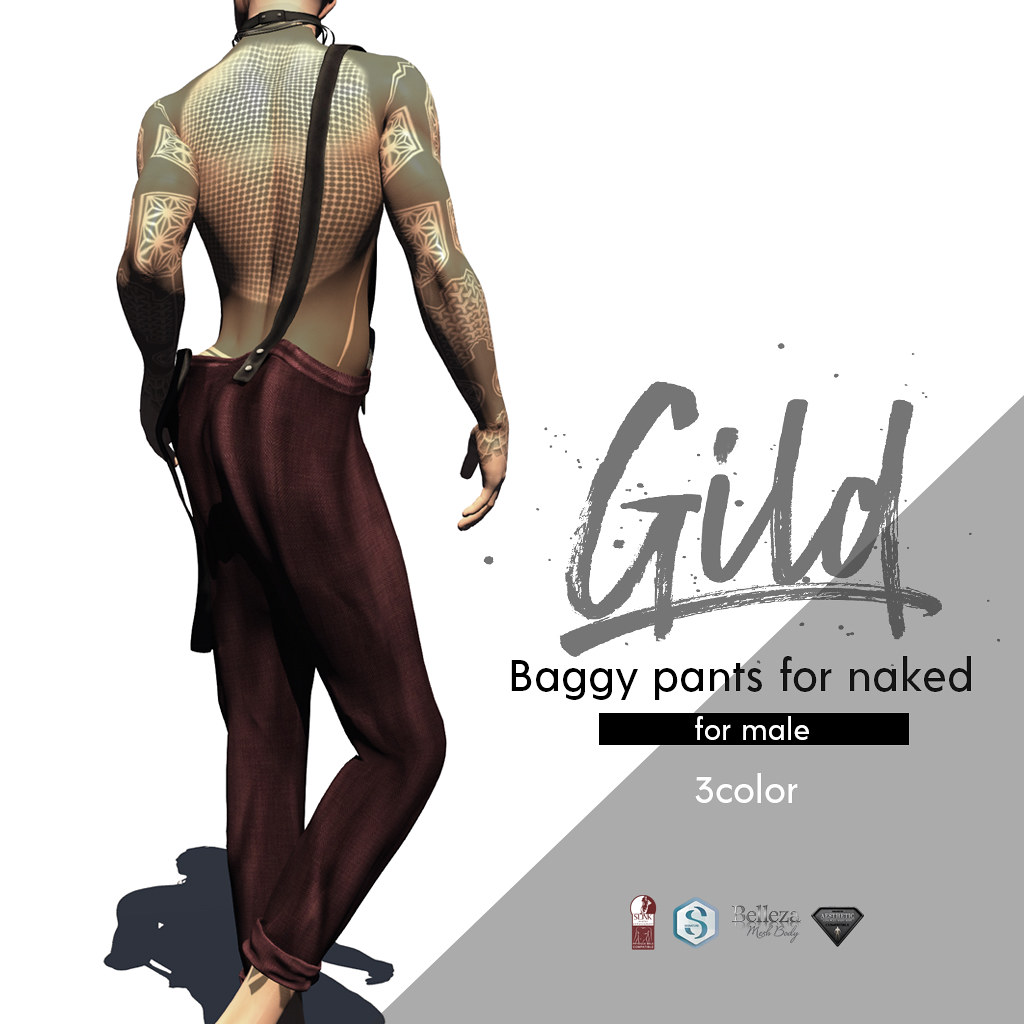 Baggy pants for naked POP new