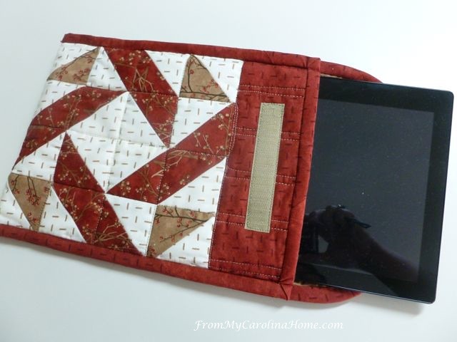 Tablet Cover Sew Along at From My Carolina Home