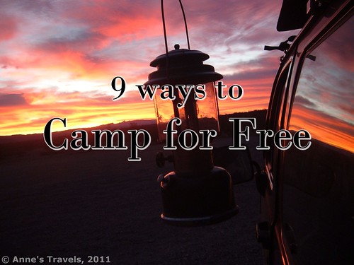 9 ways to camp for free