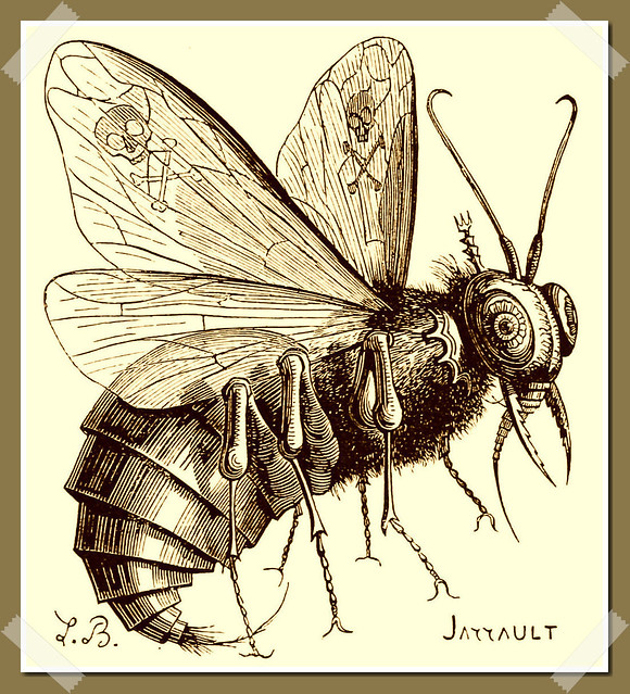 Beelzebub as depicted in Collin de Plancy's Dictionnaire Infernal, 1863 edition.