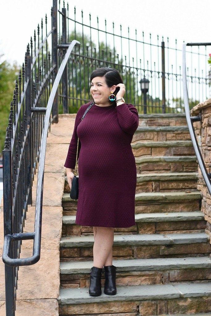 Fall Dress and Booties-@headtotoechic-Head to Toe Chic