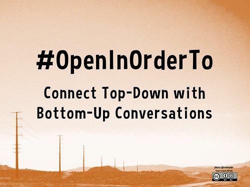 #openinordertoconnect