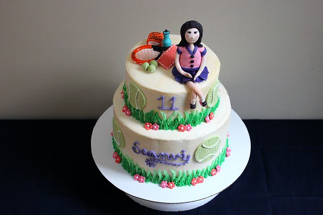 Tennis Themed Cake from Cakes and more by Dipali